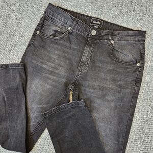 Primitive Skateboarding Mens Faded Black Denim Jeans 33x30 Stretch